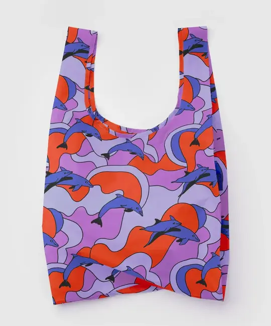 Baggu - BA BA BAG - Dolphins Standard Baggu Reusable Bag