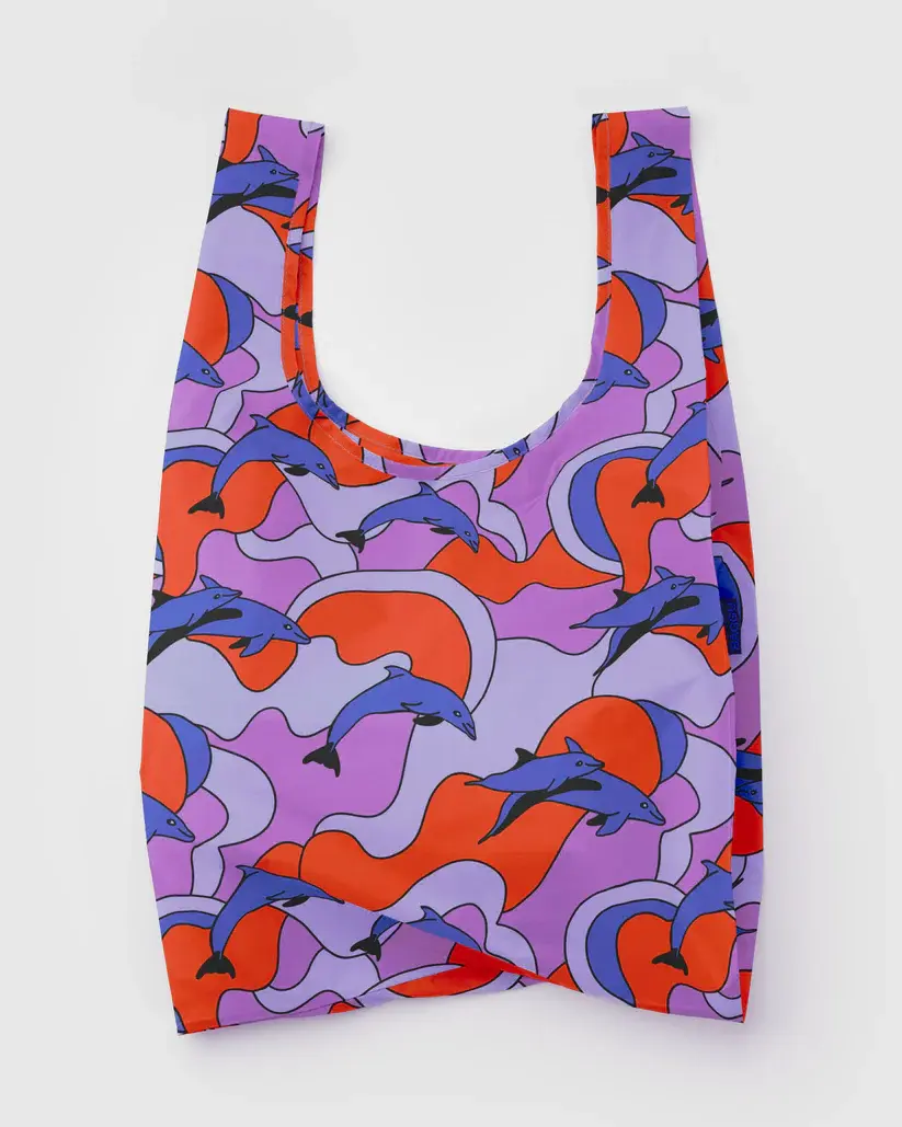 Baggu - BA BA BAG - Dolphins Standard Baggu Reusable Bag
