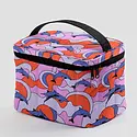 Baggu - BA BA HG - Puffy Lunch Cooler Bag, Dolphins