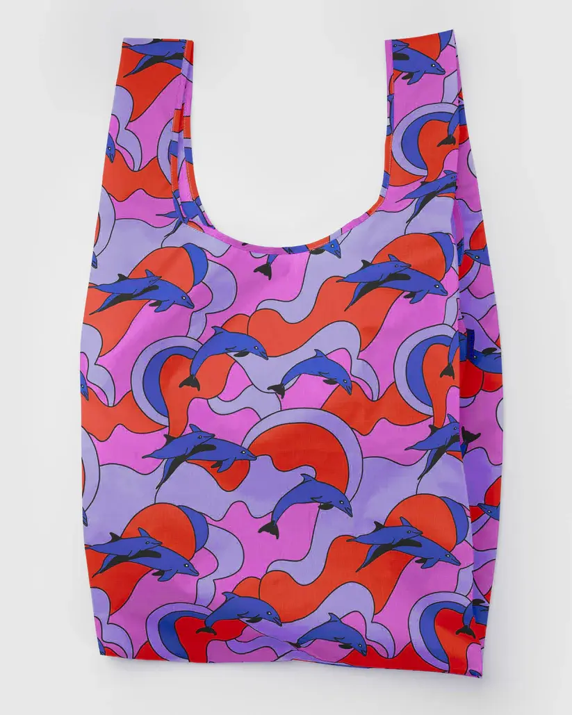 Baggu - BA BA BAG -  Big Baggu Dolphins Reusable Bag