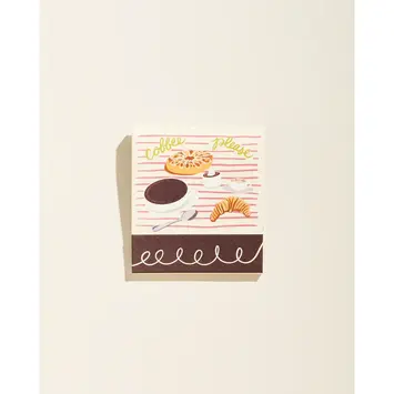 One & Only Paper - OAO OAO CACA - Coffee Printed Matchbook