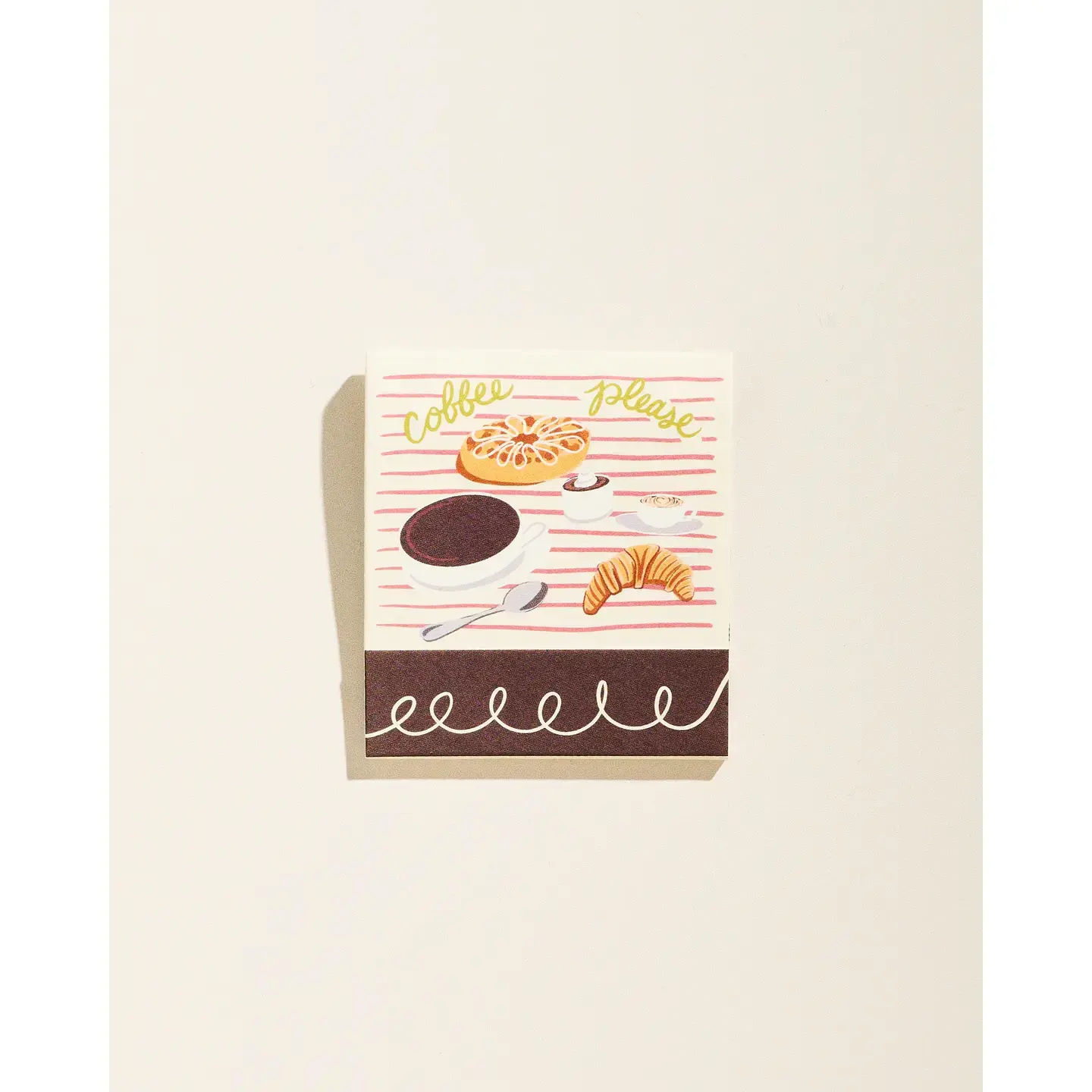 One & Only Paper - OAO OAO CACA - Coffee Printed Matchbook