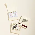 One & Only Paper - OAO OAO CACA - Love Birds Match Made in Heaven Printed Matchbook