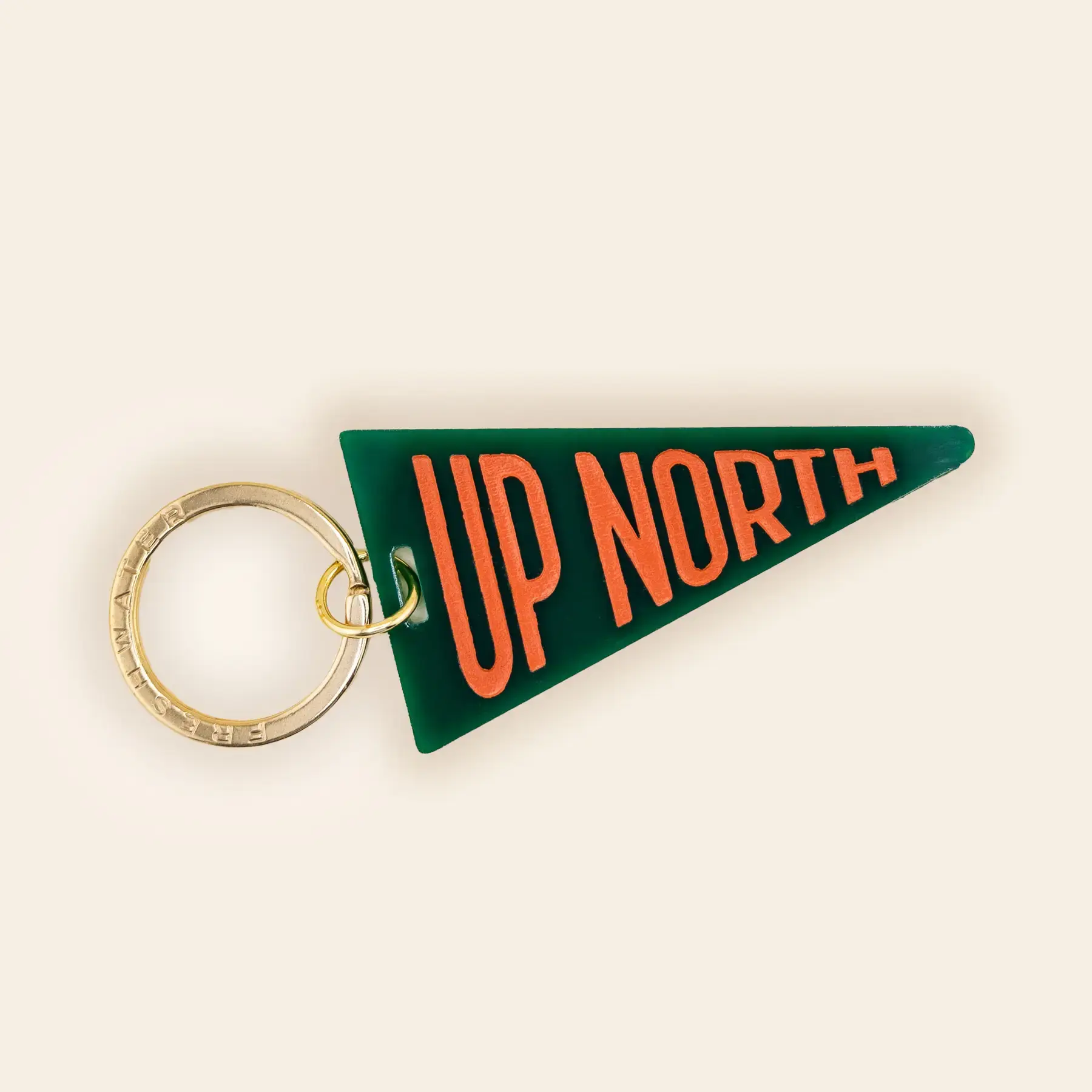 FCG ACKC - Up North Pennant Flag Acrylic  Keychain