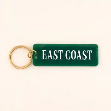 FCG ACKC - East Coast Rectangle Keychain (Green)