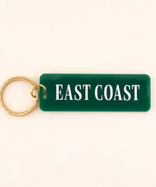 FCG ACKC - East Coast Rectangle Keychain (Green)