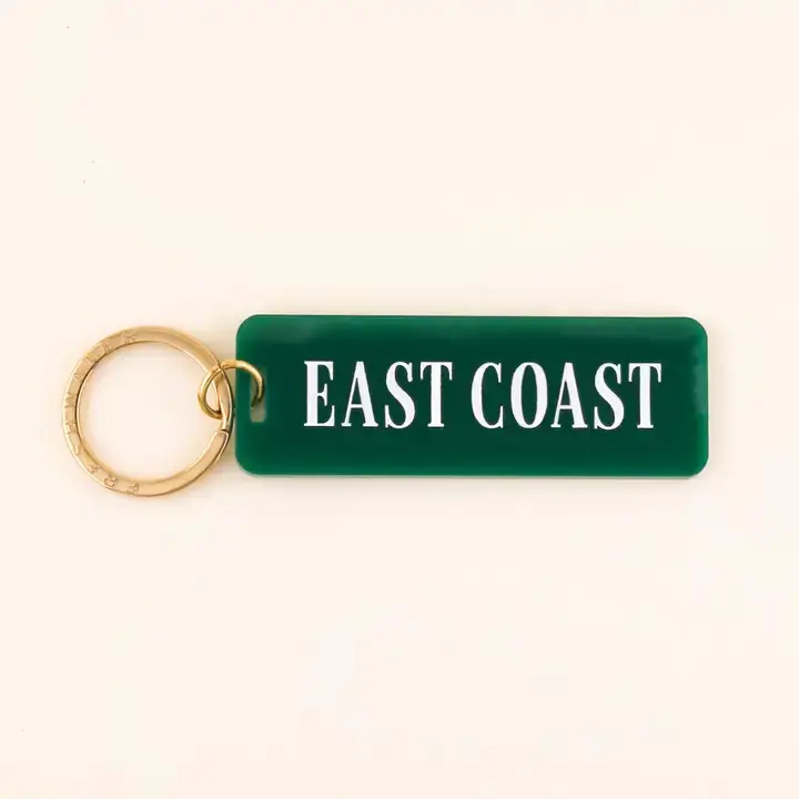 FCG ACKC - East Coast Rectangle Keychain (Green)