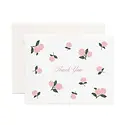 Rifle Paper Co - RP RP NSTY - Pink Hydrangea Thank You Boxed Note Set of 8