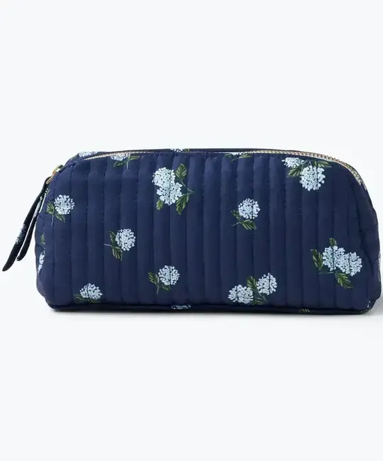 Rifle Paper Co - RP RP BAG - Ditsy Hydrangea Quilted  Small Cosmetic Pouch