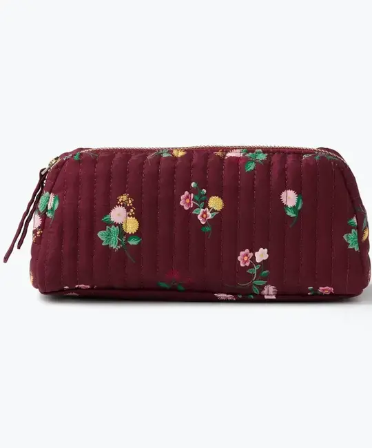 Rifle Paper Co - RP RP BAG - Ditsy Dahlia Quilted  Small Cosmetic Pouch