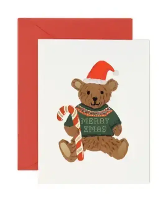 Rifle Paper Co - RP RPGCHO0076 - Beary Xmas Christmas Holiday Card