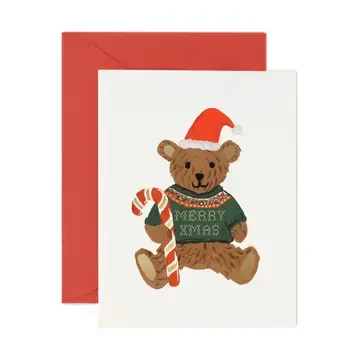 Rifle Paper Co - RP RPGCHO0076 - Beary Xmas Christmas Holiday Card