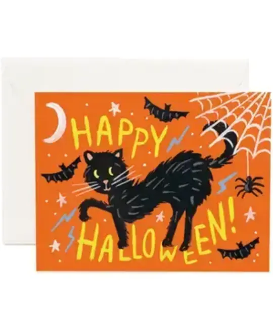 Rifle Paper Co - RP RPGCHA0005 - Black Cat Happy Halloween