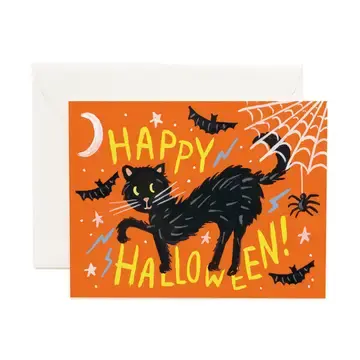 Rifle Paper Co - RP RPGCHA0005 - Black Cat Happy Halloween