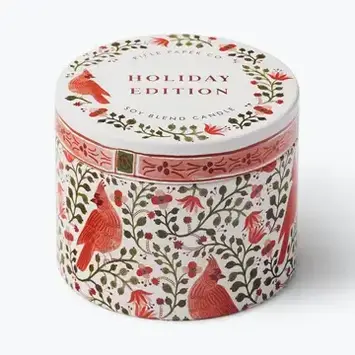 Rifle Paper Co - RP RP CASM - Cardinals Holiday Travel Tin Candle