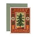 Rifle Paper Co - RP RPGCHO0077 - Folk Christmas Tree Holiday Card