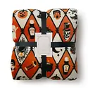 Rifle Paper Co - RP RP HG - Halloween Argyle Fleece Blanket