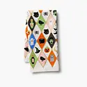Rifle Paper Co - RP RP HGKL - Argyle Halloween Tea Towel