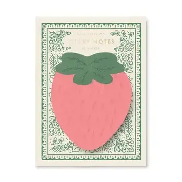 Rifle Paper Co - RP RP OS - Strawberry Sticky Notes