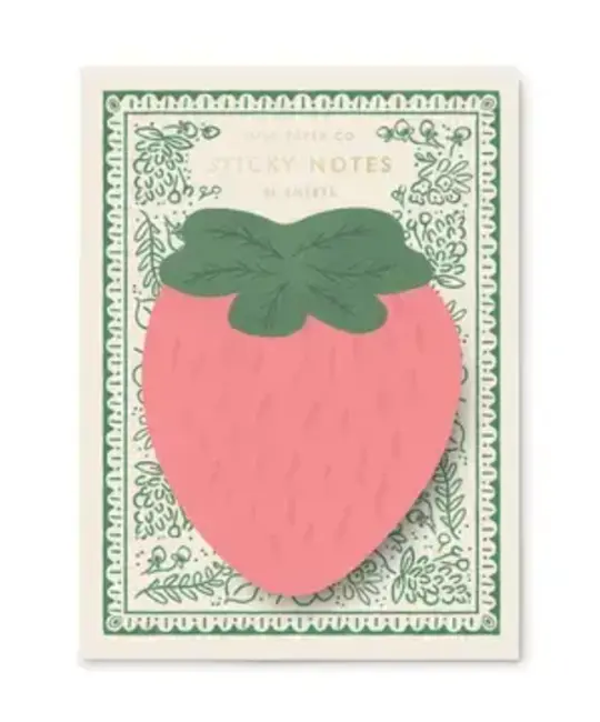 Rifle Paper Co - RP RP OS - Strawberry Sticky Notes