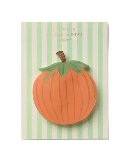 Rifle Paper Co - RP RP OS - Pumpkin Sticky Notes