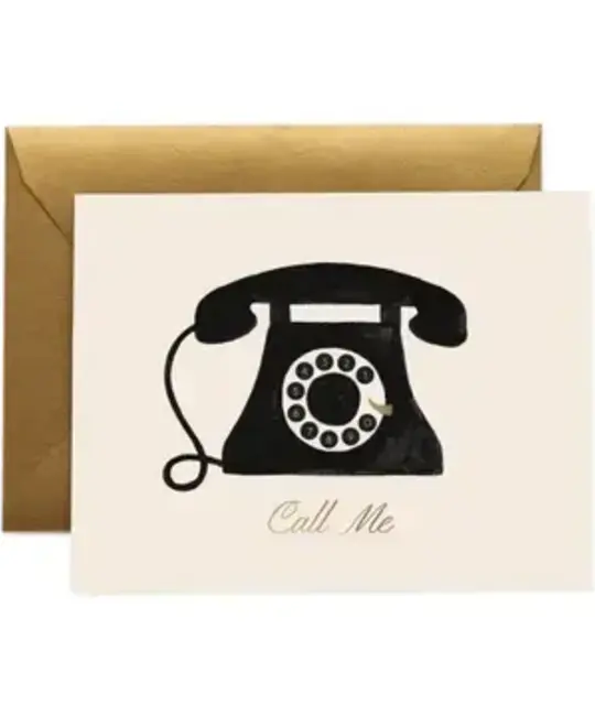 Rifle Paper Co - RP RPGCMI0048 - Call Me Telephone Card