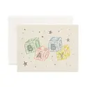 Rifle Paper Co - RP RPGCBA0022 - Classic Blocks Baby Card