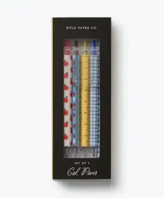 Rifle Paper Co - RP RP OS - Schoolhouse Gel Pen Set