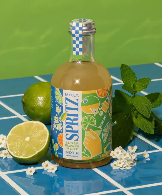 Mixly - MIX MIX FAD - Elderflower Mint Spritz Mixer