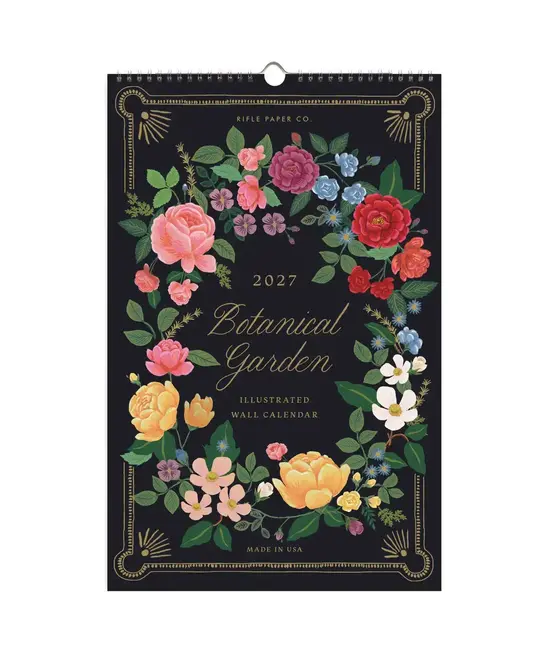Rifle Paper Co - RP RP CAWA - 2027 Botanical Garden Wall Calendar