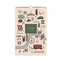 Rifle Paper Co - RP RP CAWA - 2027 City Maps Travel Sketches Wall Calendar