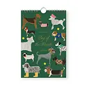 Rifle Paper Co - RP RP CAWA - 2027 Dog of The Month Kitchen Wall Calendar (6" x 9")