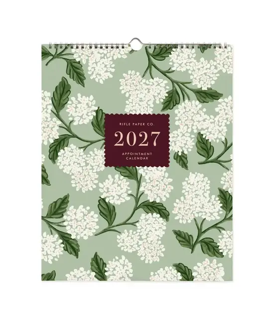 Rifle Paper Co - RP RP CAWA - 2027 Floral Vertical Appointment Wall Calendar
