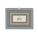 Rifle Paper Co - RP RP CAWA - 2027 Paisley Horizontal Appointment Wall Calendar