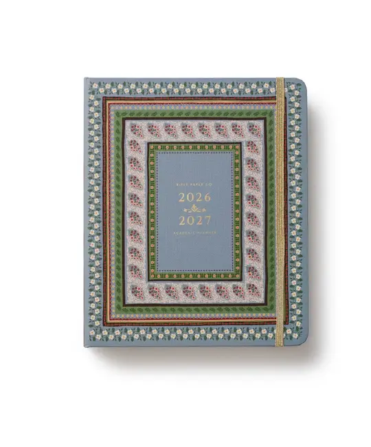Rifle Paper Co - RP RP AG17 - 2027 Paisley 17-Month Agenda Covered Spiral Planner