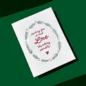 Ink Meets Paper - IMP IMPGCHO0016 - Sending Love Wreath & Berries Card