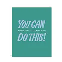 Odd Daughter Paper - OD ODGCFR0006 - You Can Do This Card