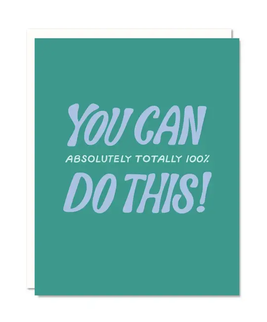 Odd Daughter Paper - OD ODGCFR0006 - You Can Do This Card