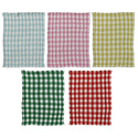 Creative Co-Op - CCO CCO HG - Gingham Cotton Waffle Weave Tea Towel (Assorted)