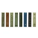 Creative Co-Op - CCO CCO HG - Book Cover Storage Box (Assorted Nature Outdoor Styles), 5.25" x 3.5"