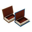 Creative Co-Op - CCO CCO HG - Book Cover Storage Box (Assorted Nature Outdoor Styles), 5.25" x 3.5"