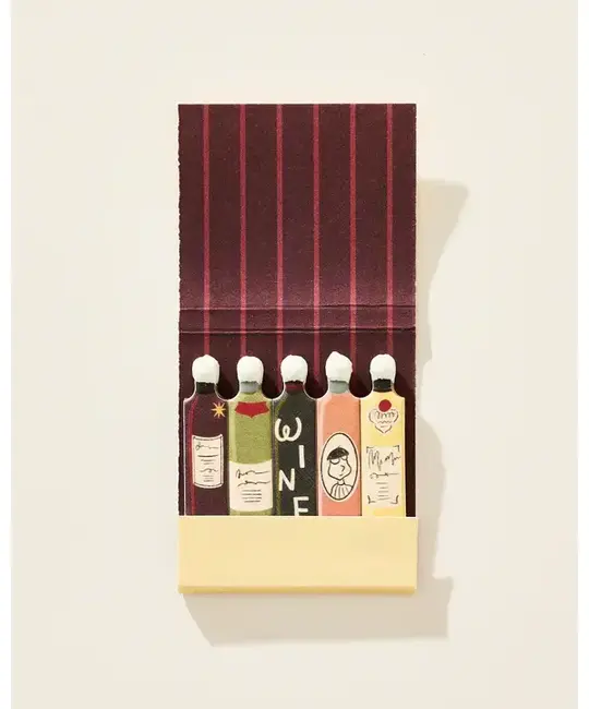One & Only Paper - OAO OAO CACA - Wine Printed Matchbook
