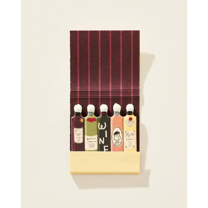 One & Only Paper - OAO OAO CACA - Wine Printed Matchbook