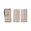 Creative Co-Op - CCO CCO HGKL - Floral Embroidery Cotton Napkins, Set of 4
