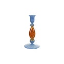 Creative Co-Op - CCO CCO HGDE - Blue & Brown Two-Tone Glass Taper Holder