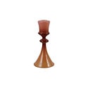 Creative Co-Op - CCO CCO HGDE - Blush & Brown Two-Tone Glass Taper Holder
