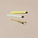 Nat + Noor - NAN NAN ACHA - Evie Hair Clip Set of 3 in Zest