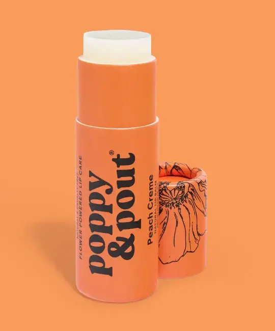 Poppy & Pout - PAP PAP APPR - Peach Creme Lip Balm