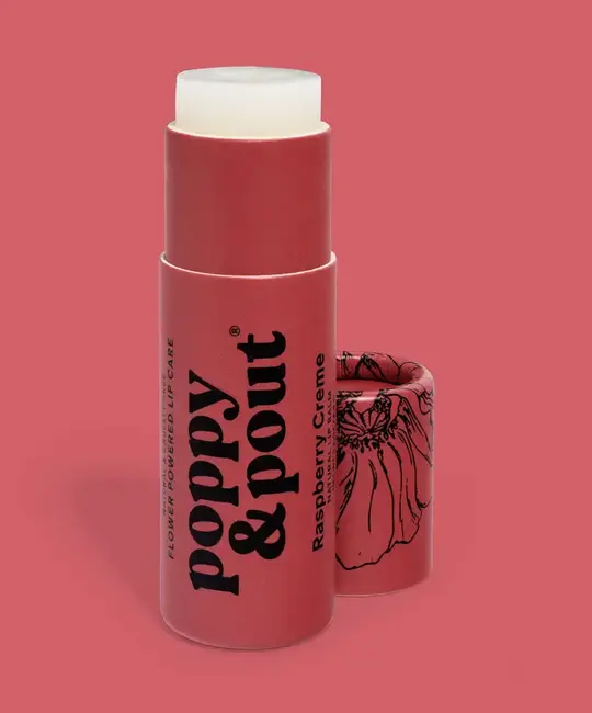 Poppy & Pout - PAP PAP APPR - Raspberry Creme Lip Balm
