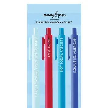 Sammy Gorin - SAG SAG OSPE -  Exhausted American Gel Pen Set